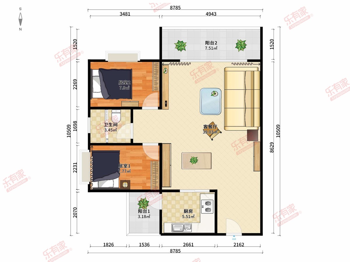 长洲新居路户型图