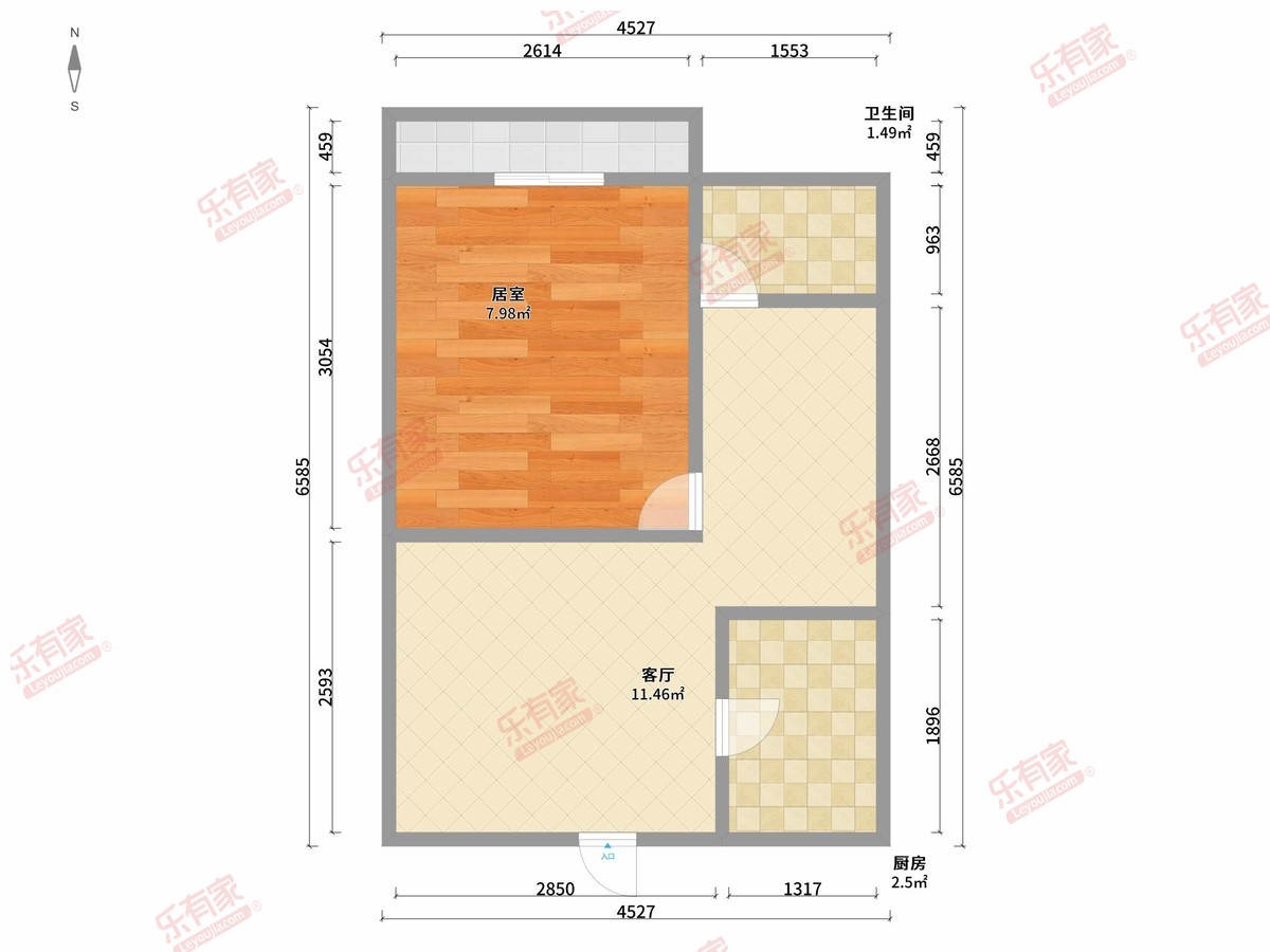 大芬村桔子坑社区户型图