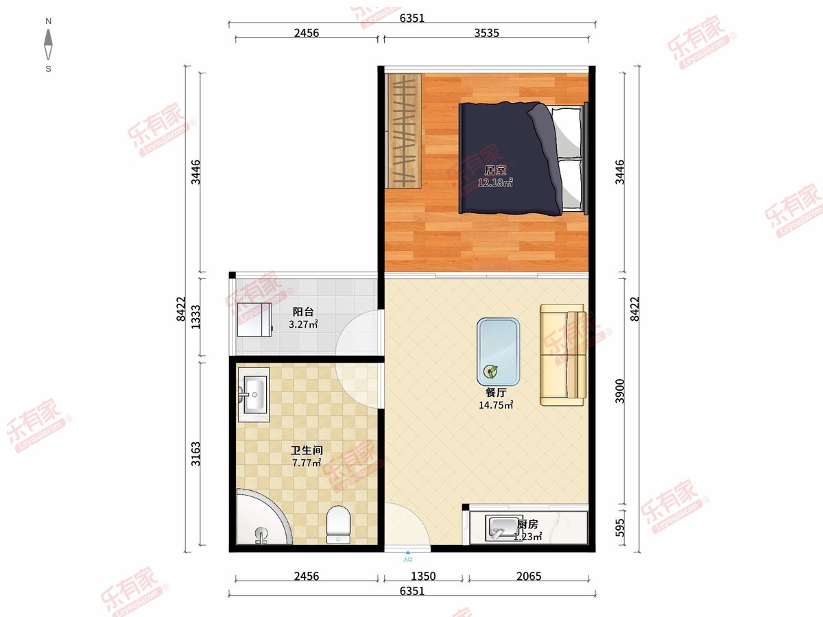 新福港鼎峰户型图