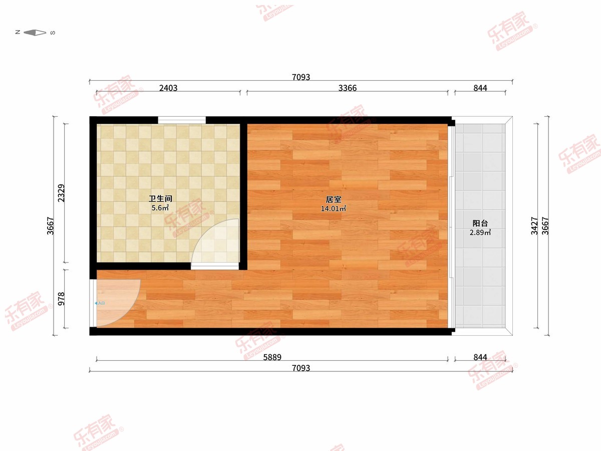 方基冲大街户型图