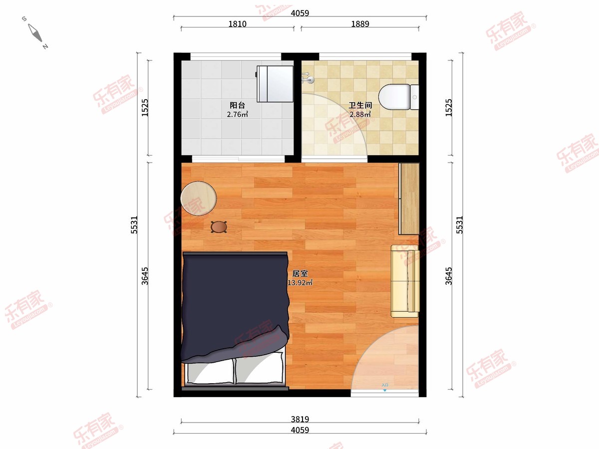 旭飞华逸园户型图