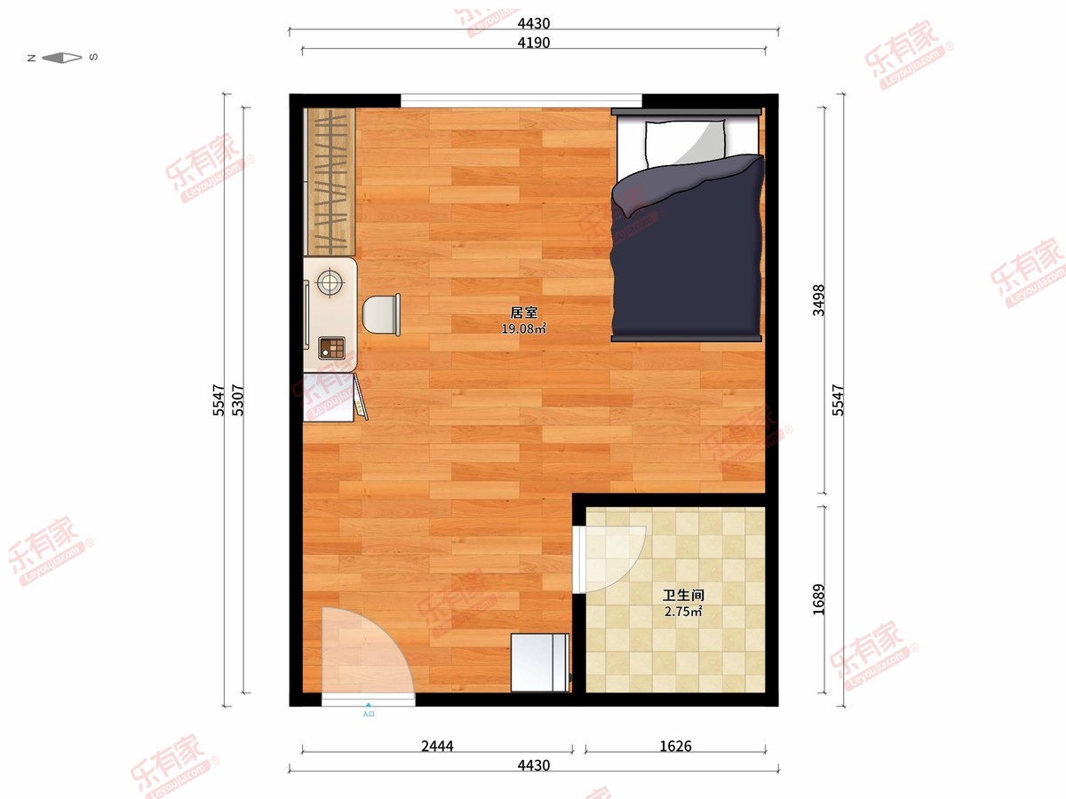 柠溪路437号综合楼户型图