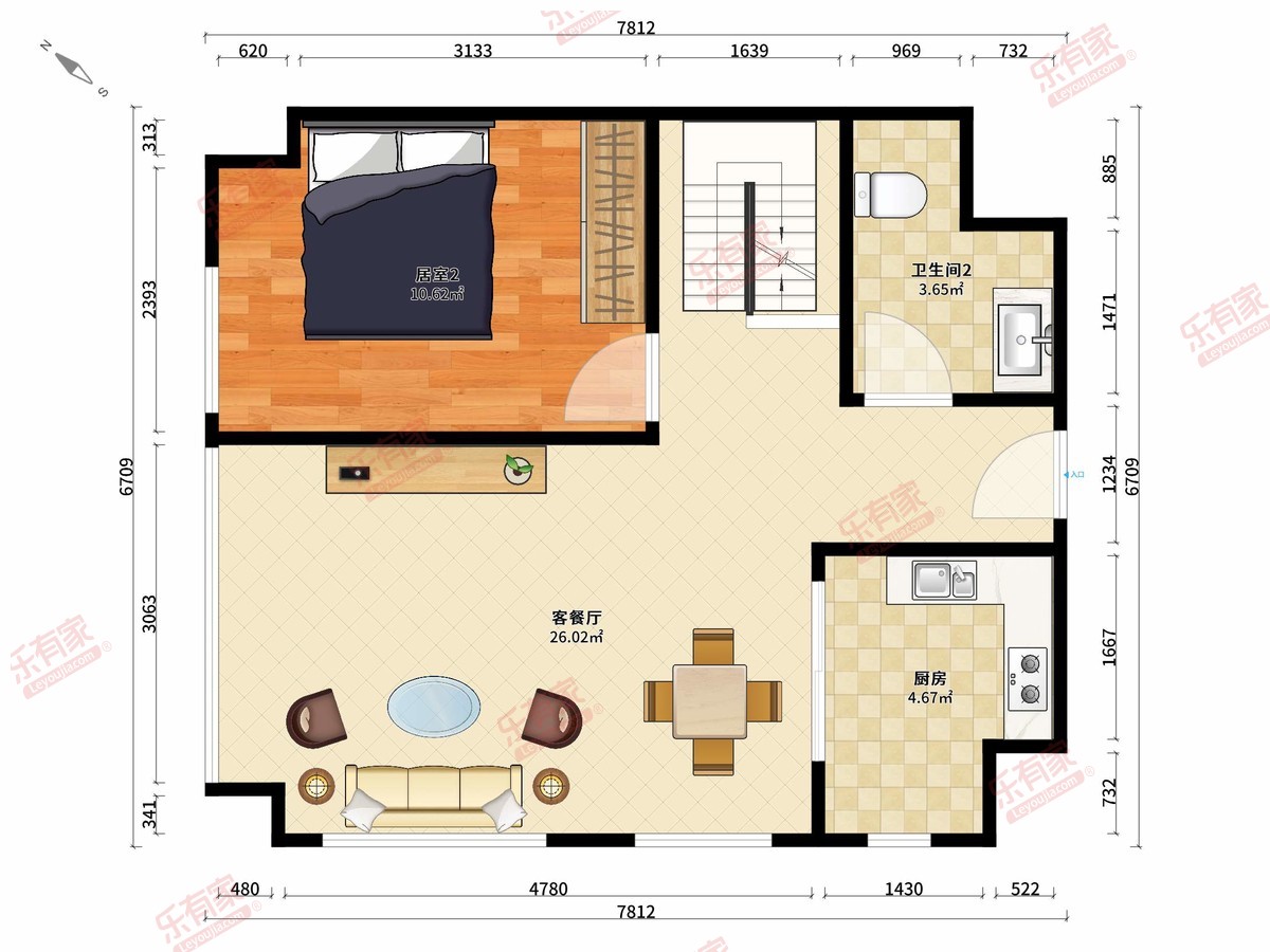 中粮创芯公园户型图
