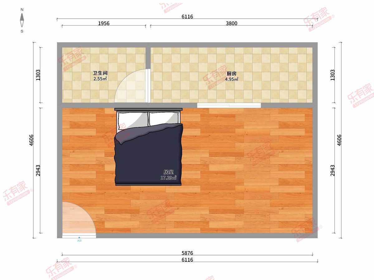 江华里户型图