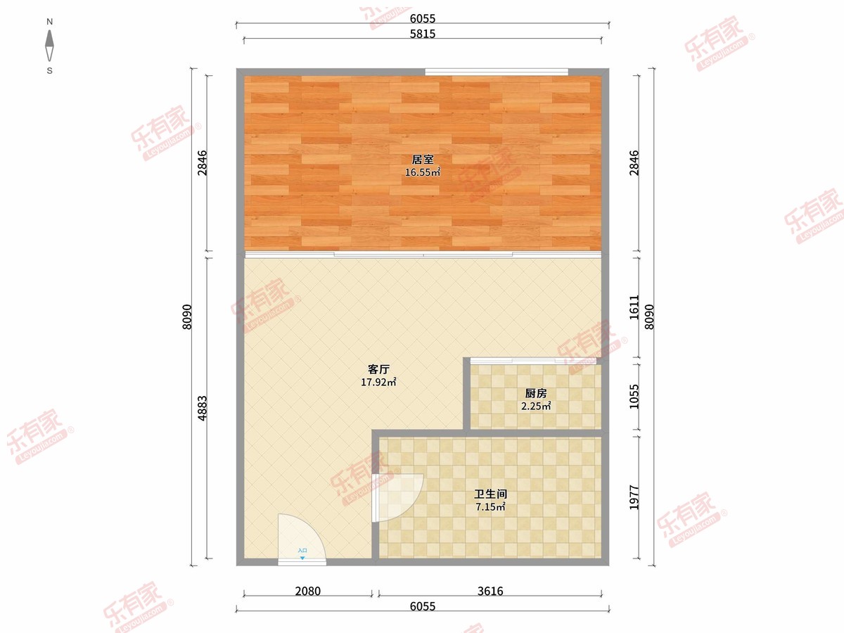 永通大厦户型图