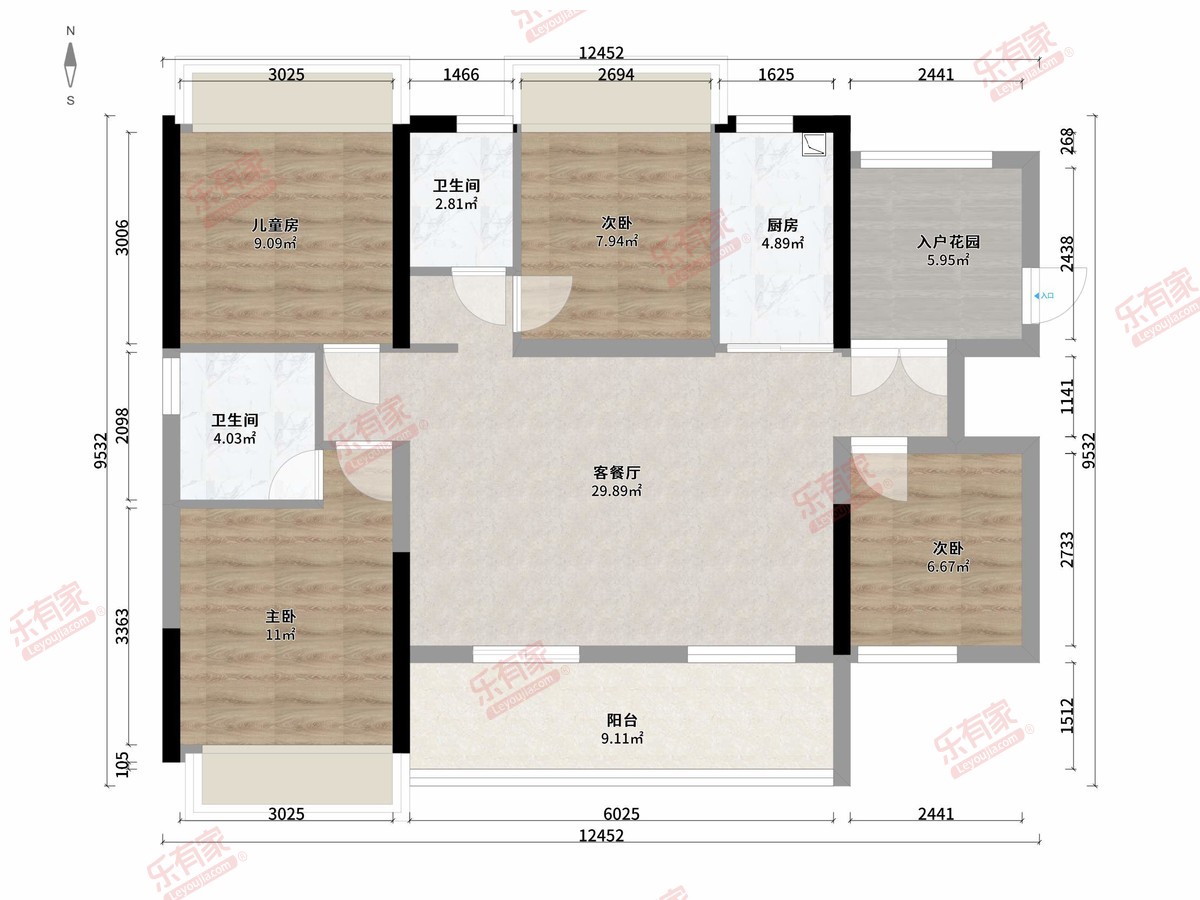 越秀滨海新城户型图