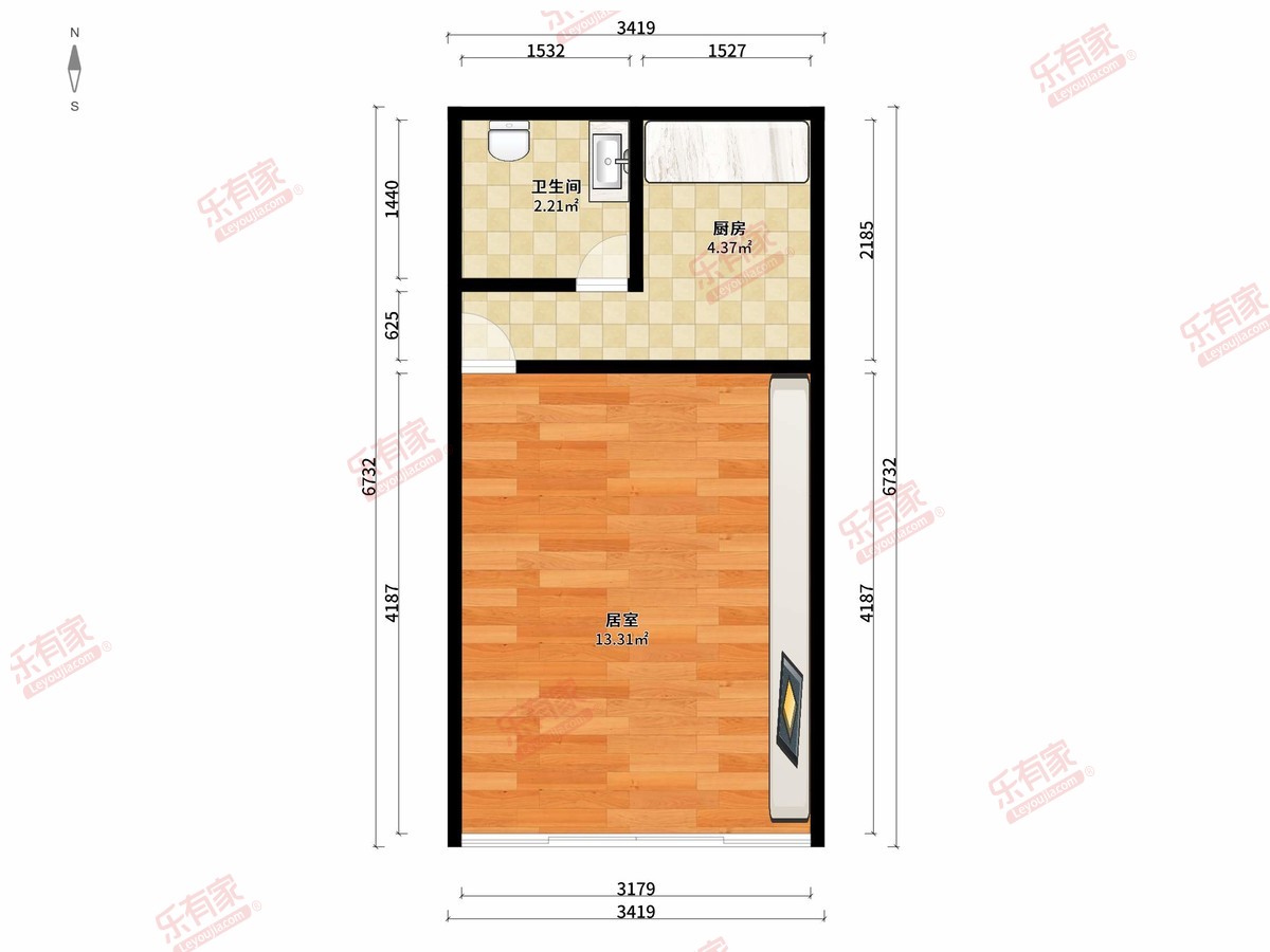 光耀荷兰小城户型图