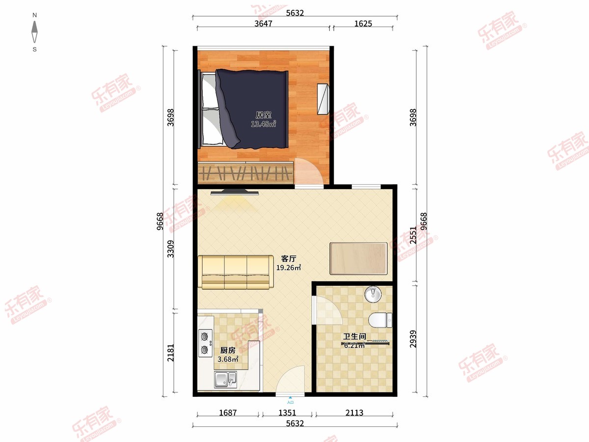 新福港鼎峰户型图