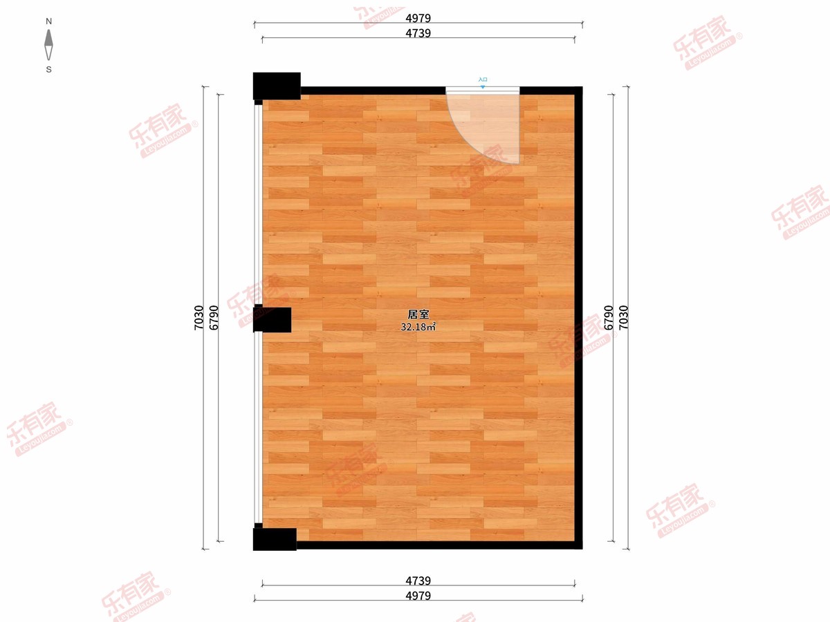 碧桂园观麓花园 1房0厅0卫0厨0阳39.0m² 西