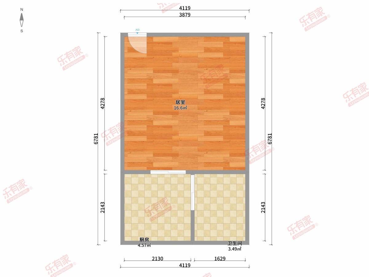 高岭地精品公寓户型图