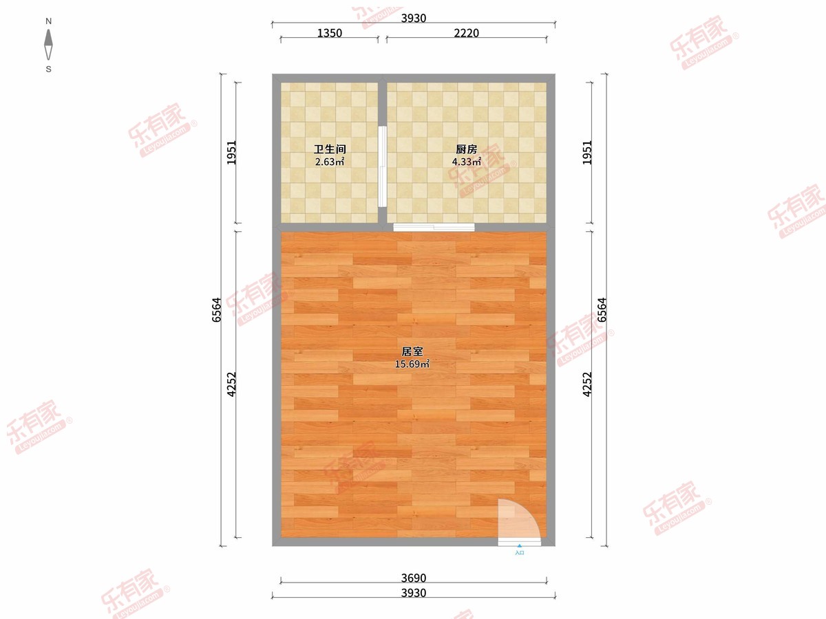 高岭地精品公寓户型图