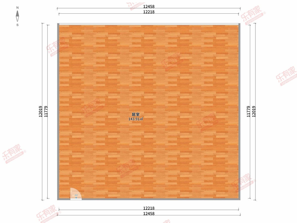 祥瑞金茂府 1房0厅0卫0厨0阳144.0m² 东