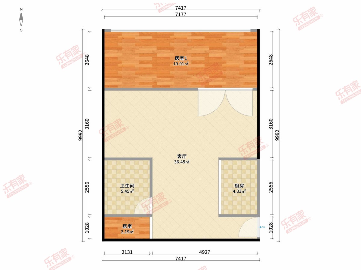 江门万达广场户型图