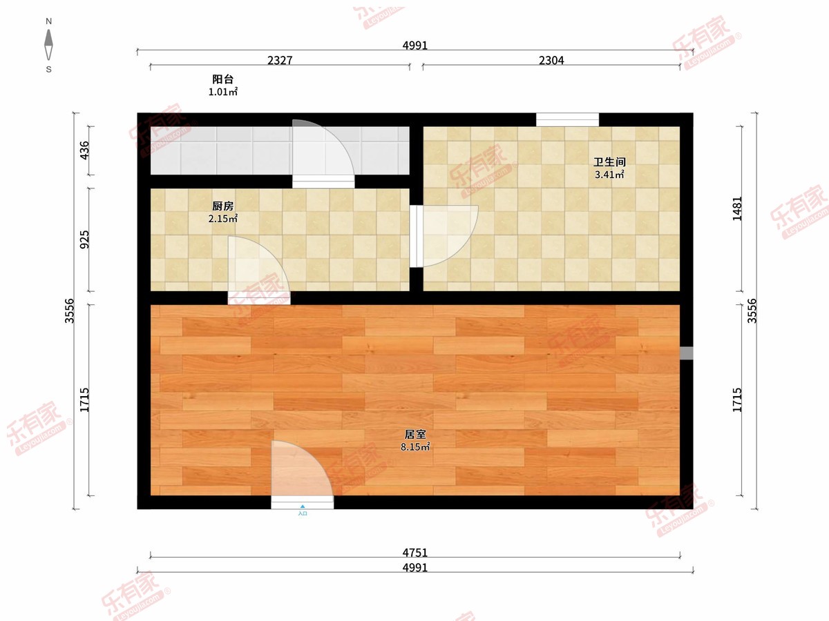 碧海新苑户型图