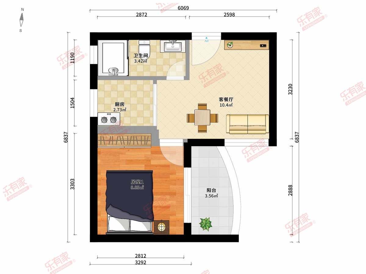 紫光名苑户型图