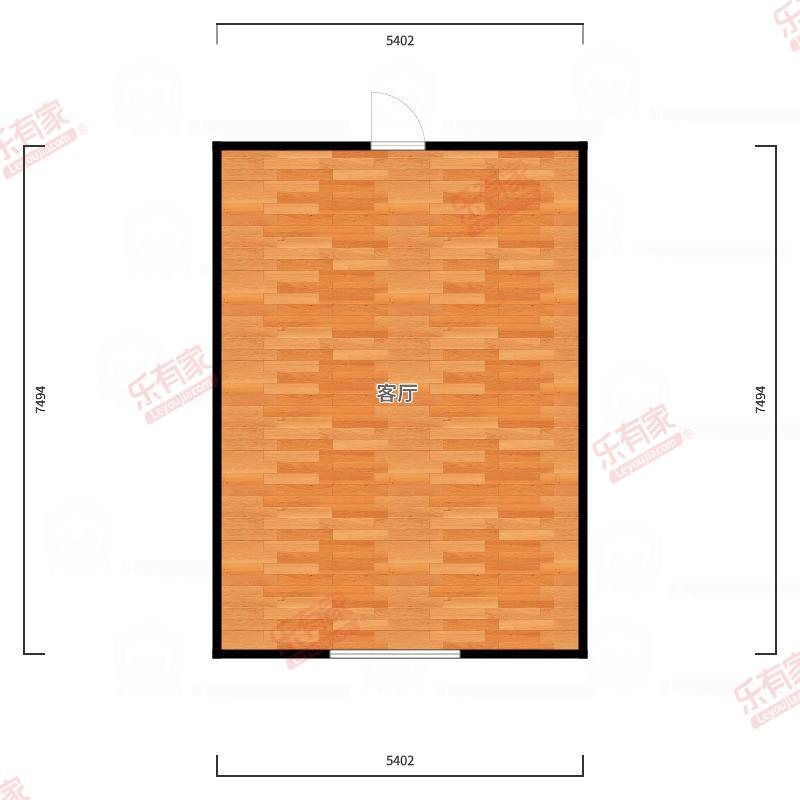 佳兆业壹都汇大厦 0房1厅0卫0厨0阳38.95m² 南