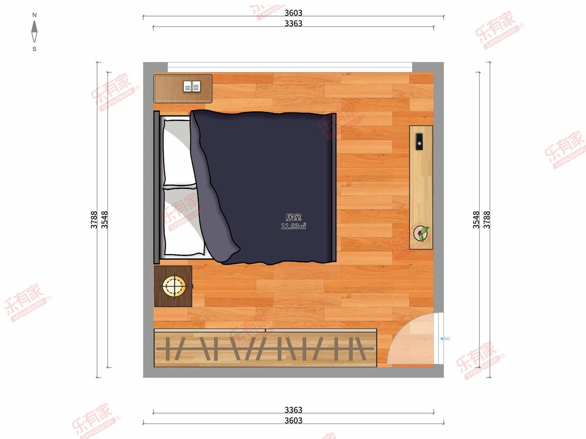 光华街住宅区户型图