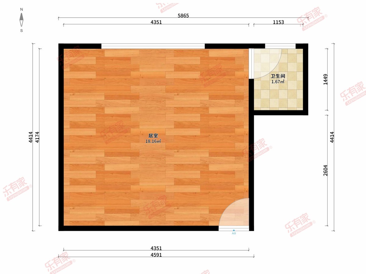 南江街小区(南桥苑)户型图