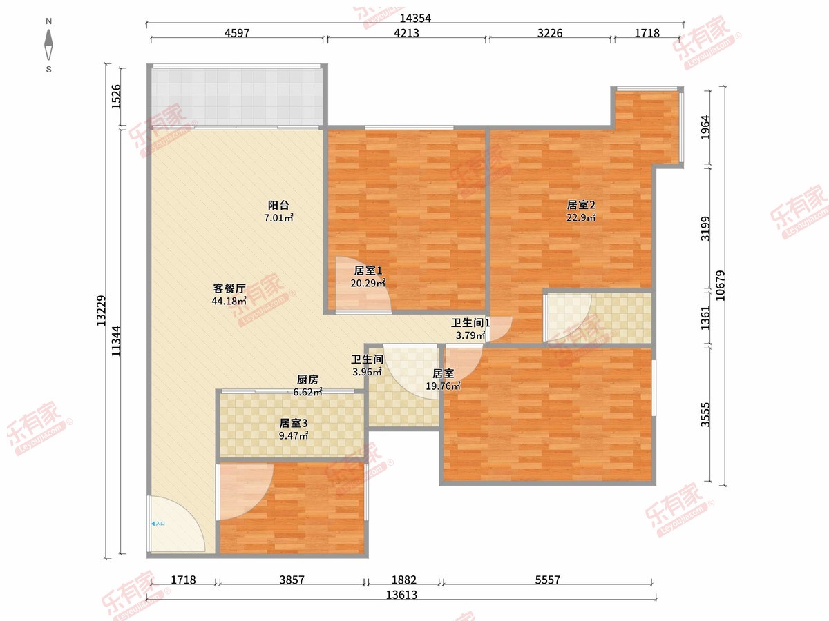 广场明珠户型图