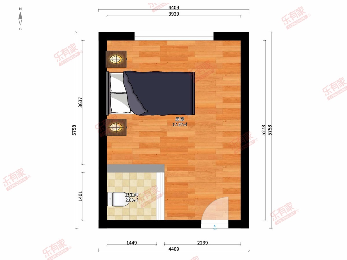 沿河南路1066号户型图