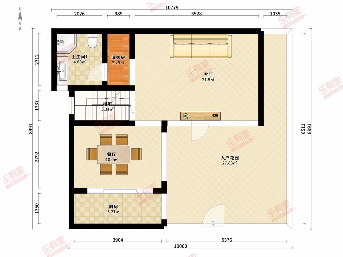 方圆.鹤山云山诗意 5房2厅4卫 138㎡-珠海方圆.鹤山云山诗意二手房