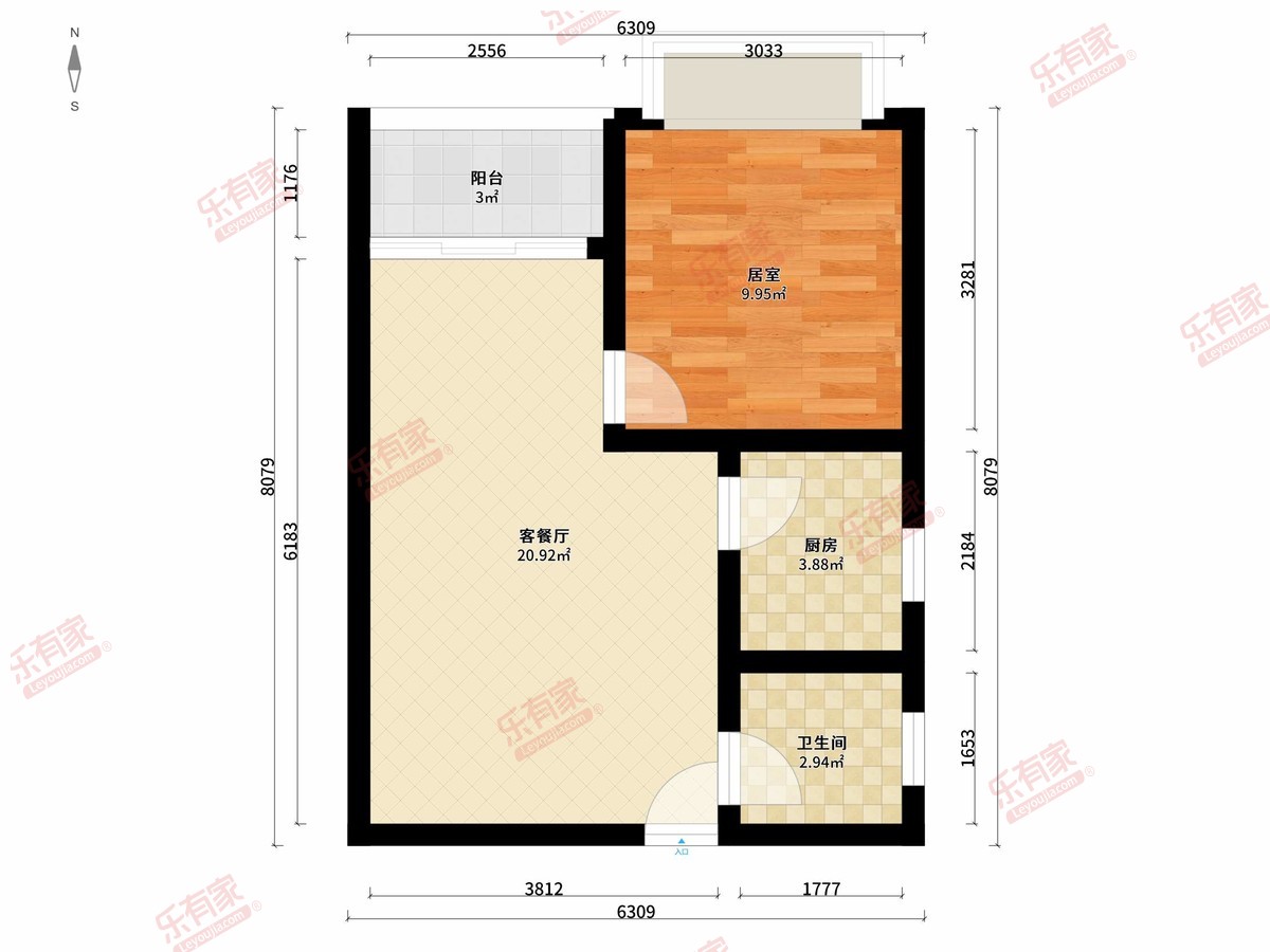 汇信华府户型图