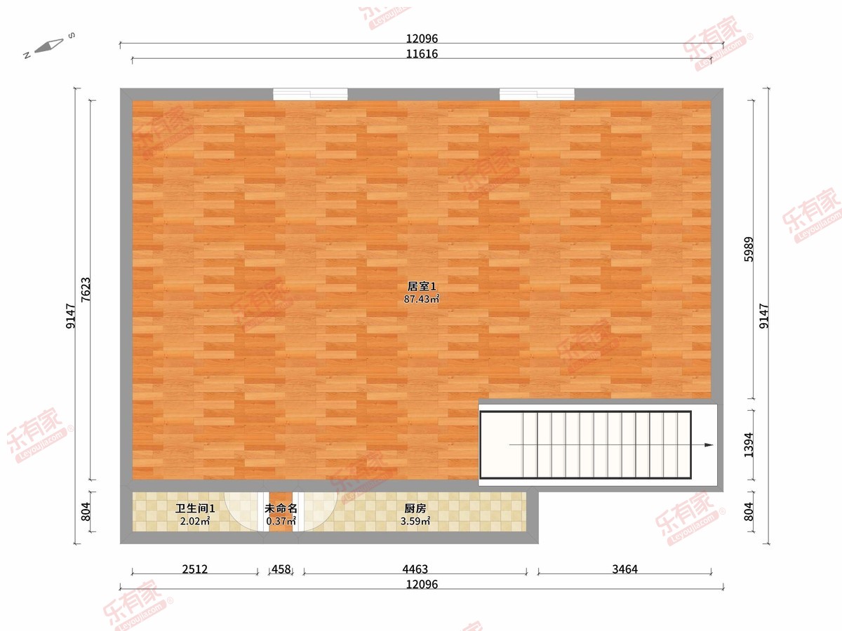 豪城馨庭居户型图