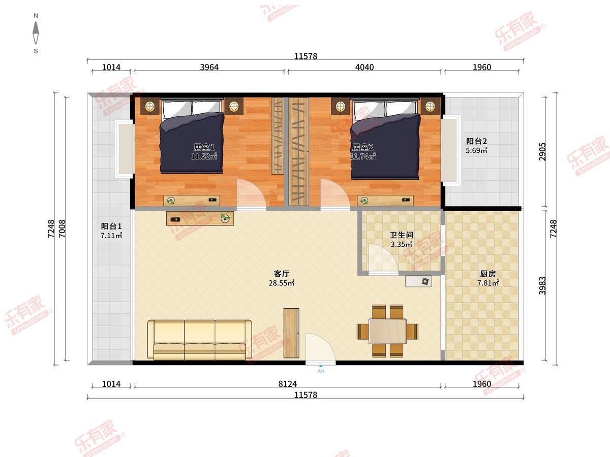 城市花园，方正户型，朝南采光，车位充足，带空中花园，重点学校，业主诚售，随时看房！-江门城市花园二手房
