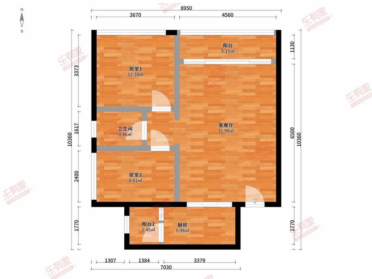 江门美吉特广场CCMALL户型图