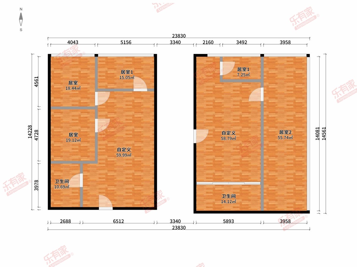 同德三路 南 精装 9室 190m²-中山同德三路租房