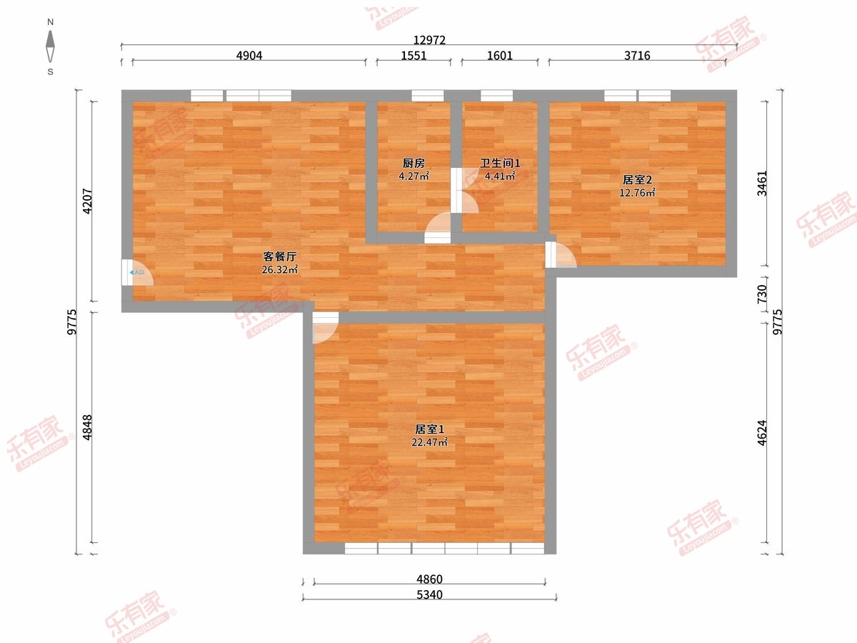 昌岗东路社区户型图