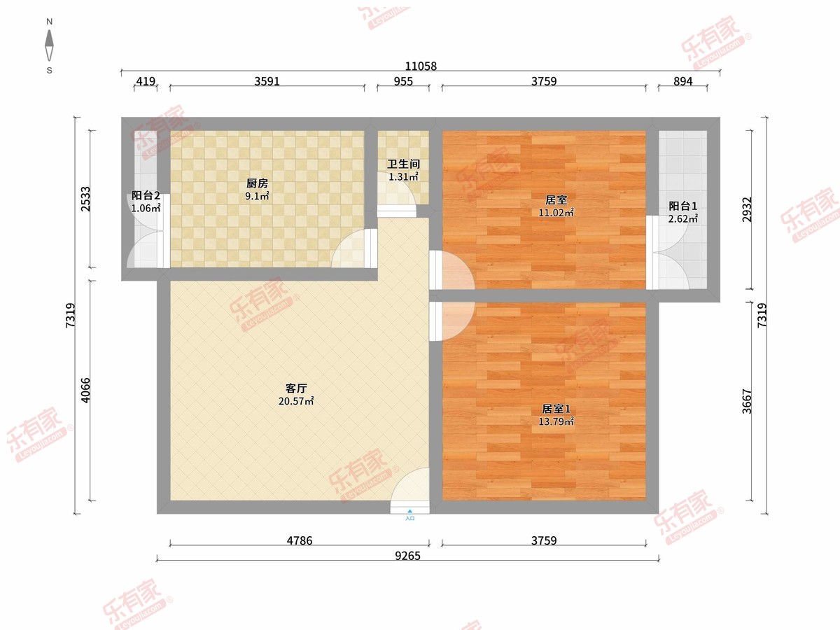 园岭地铁口老楼梯小区2房出售-佛山松园北街二手房