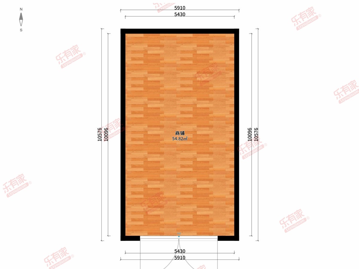 中海汇德理花园 1房0厅0卫0厨0阳54.82m² 西