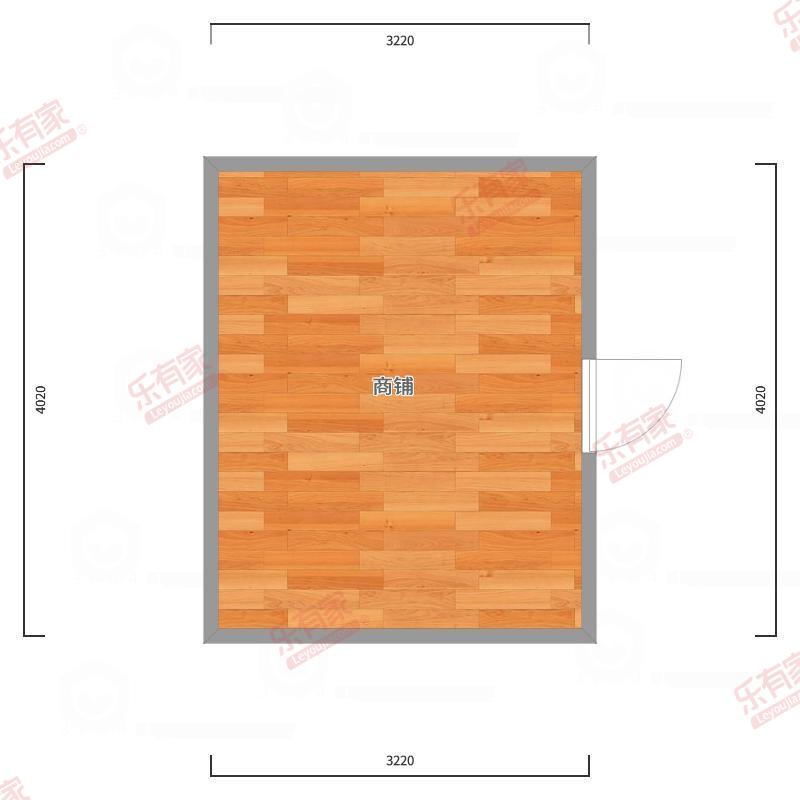 恒大龙郡花园 1房0厅0卫0厨0阳14.17m² 东