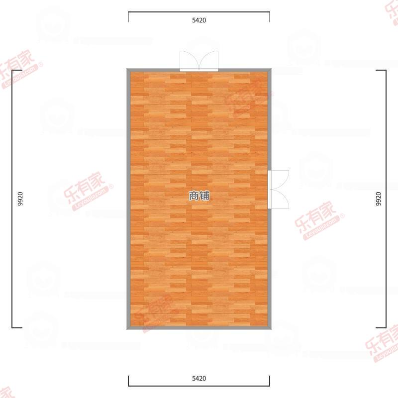 恒大龙郡花园 1房0厅0卫0厨0阳60.87m² 东