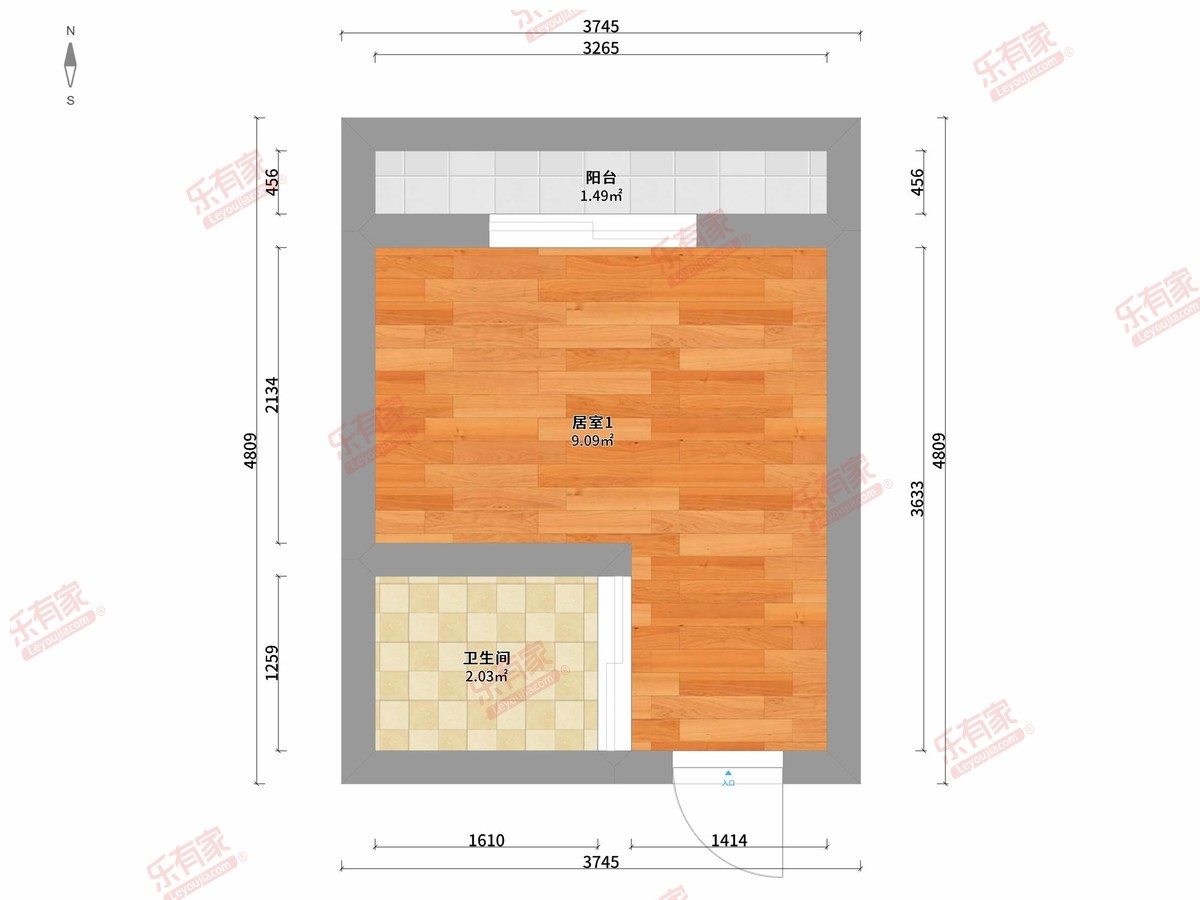 润达圆庭户型图