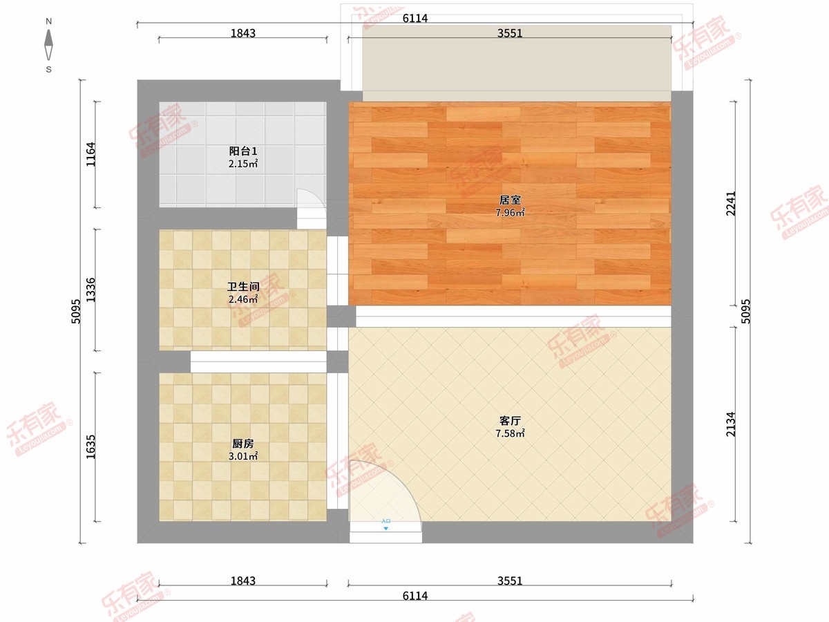 幸福城润园三期户型图