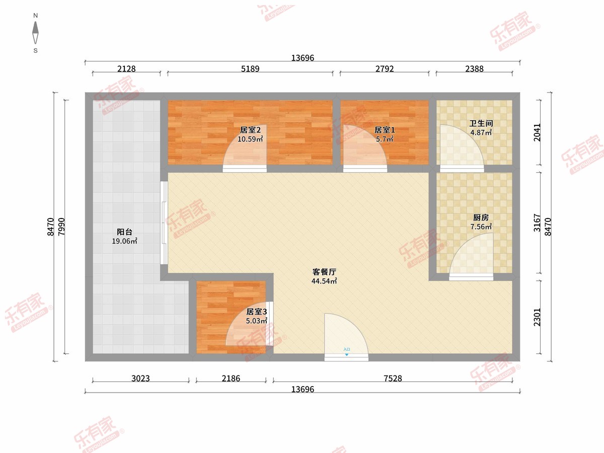 华洪新村户型图