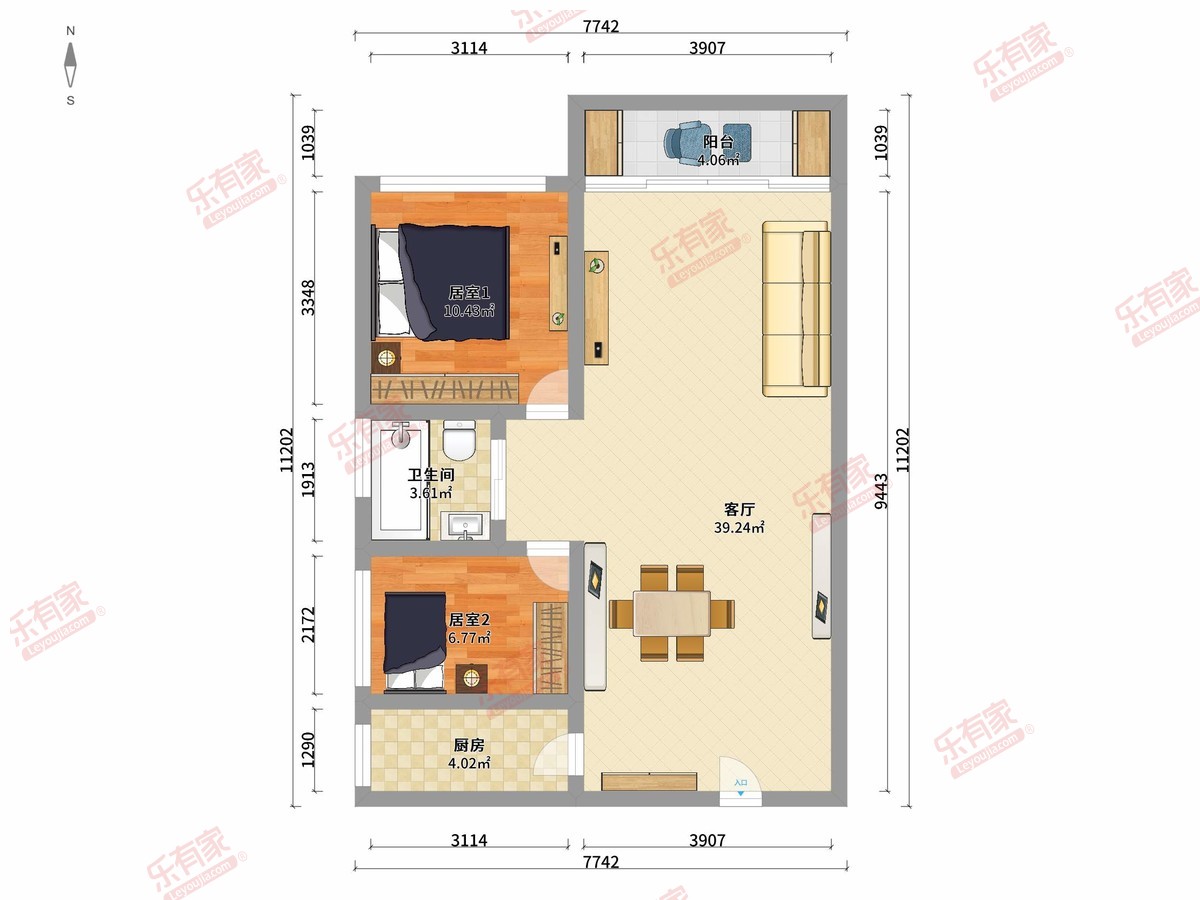 建设集团大厦户型图