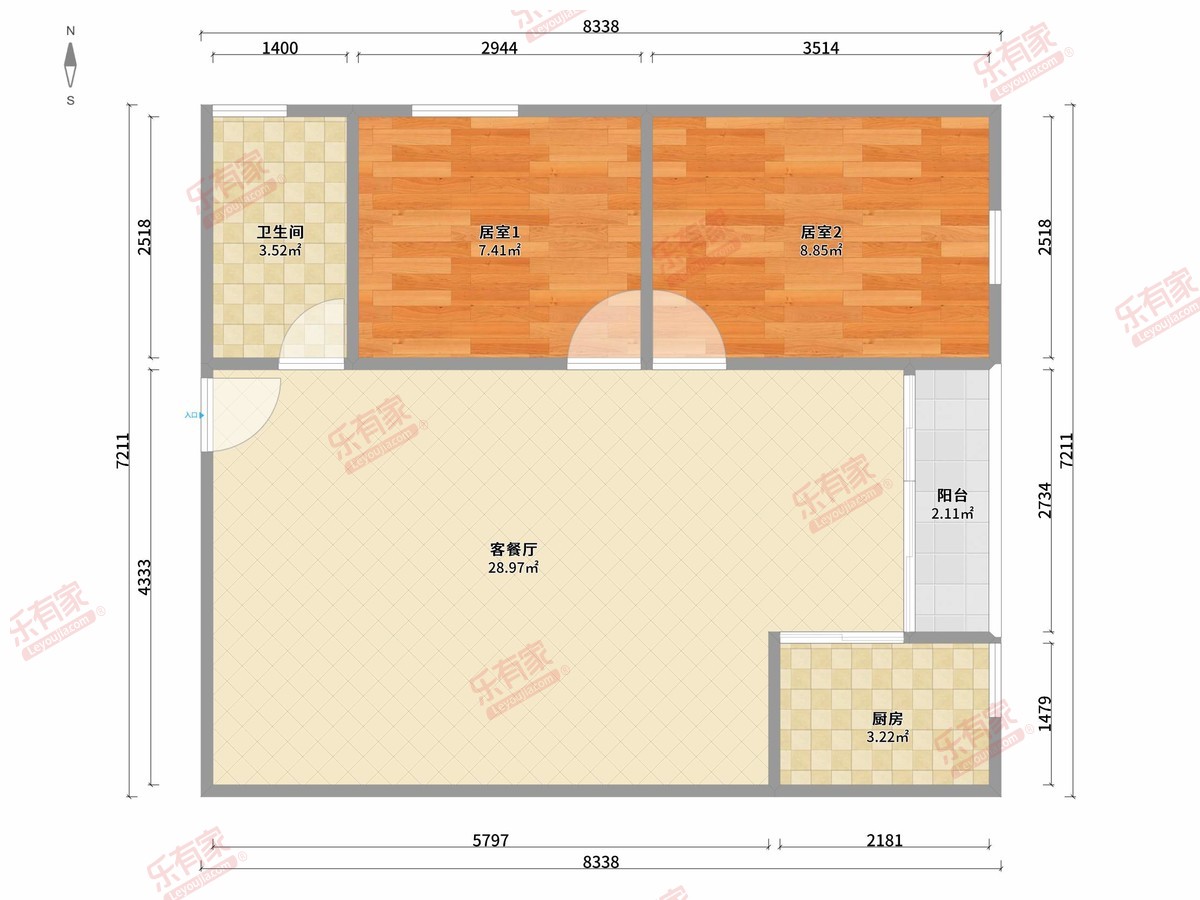 广南大厦户型图