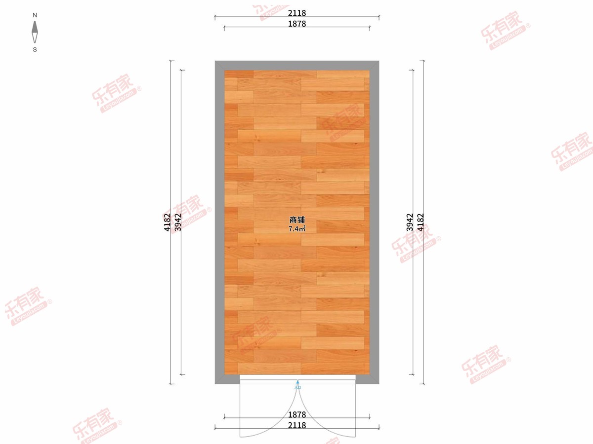 金地龙城中央二期 1房0厅0卫0厨0阳7.75m² 东南