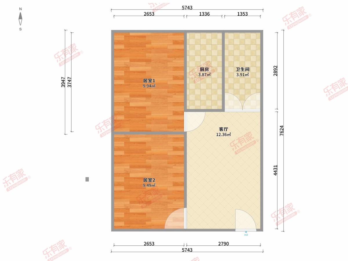 银星新村户型图