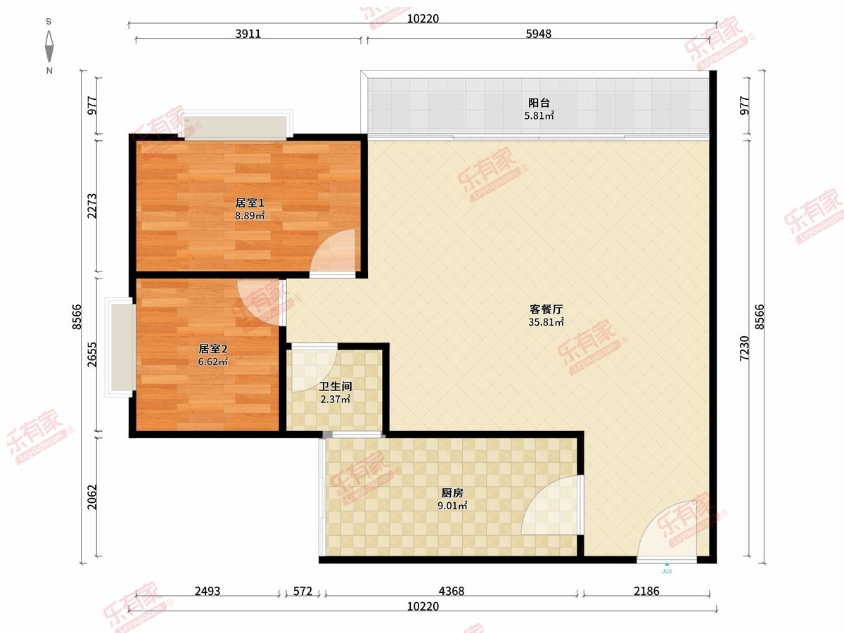 南国嘉居户型图