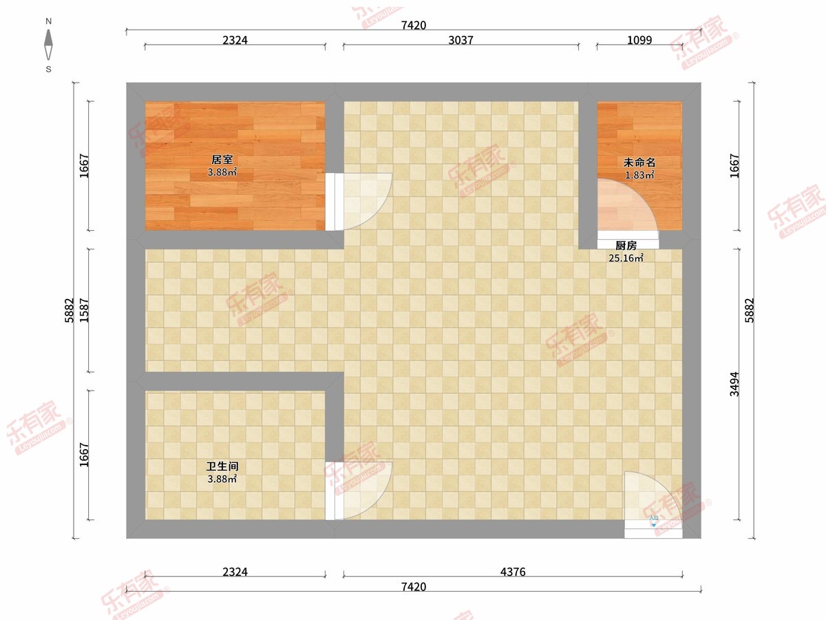 螺子湖中心小区户型图