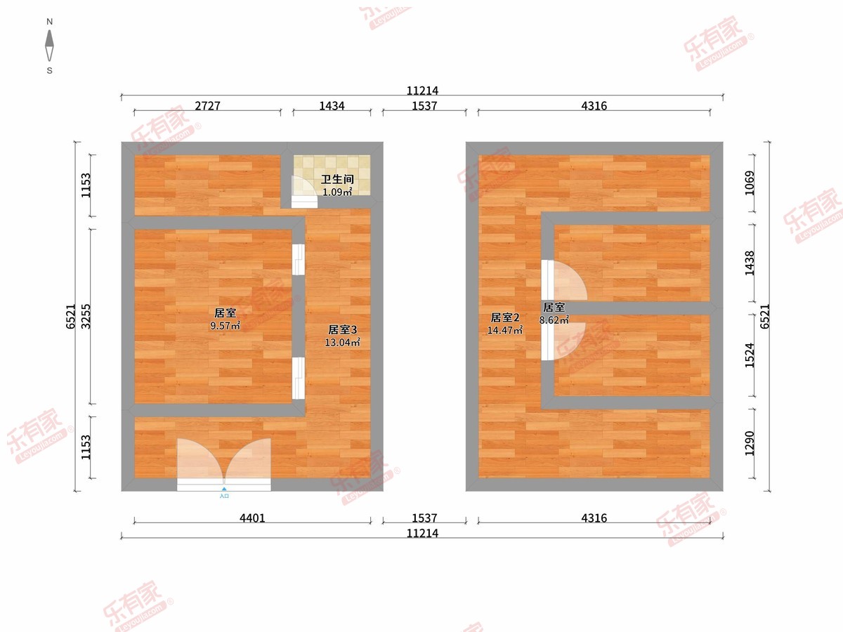 中海康城花园户型图