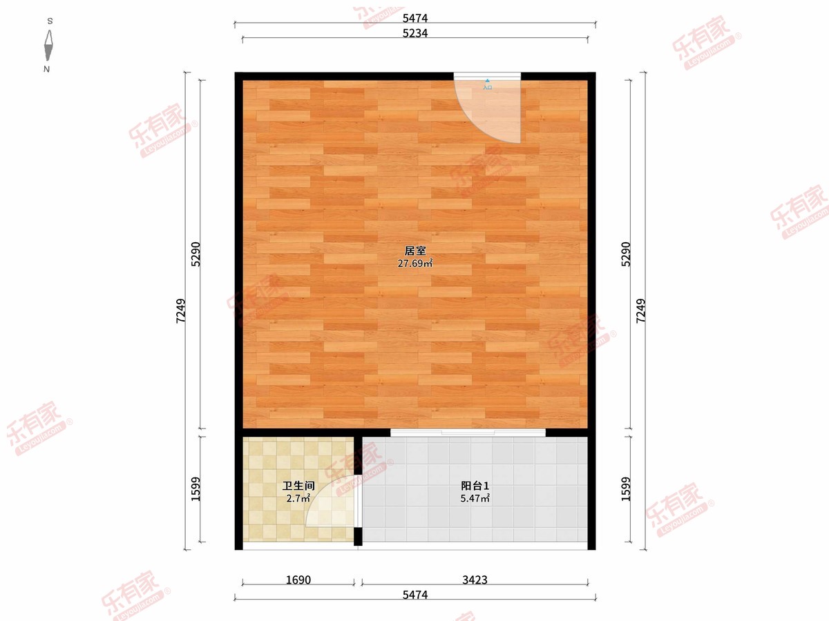 8克拉公寓户型图