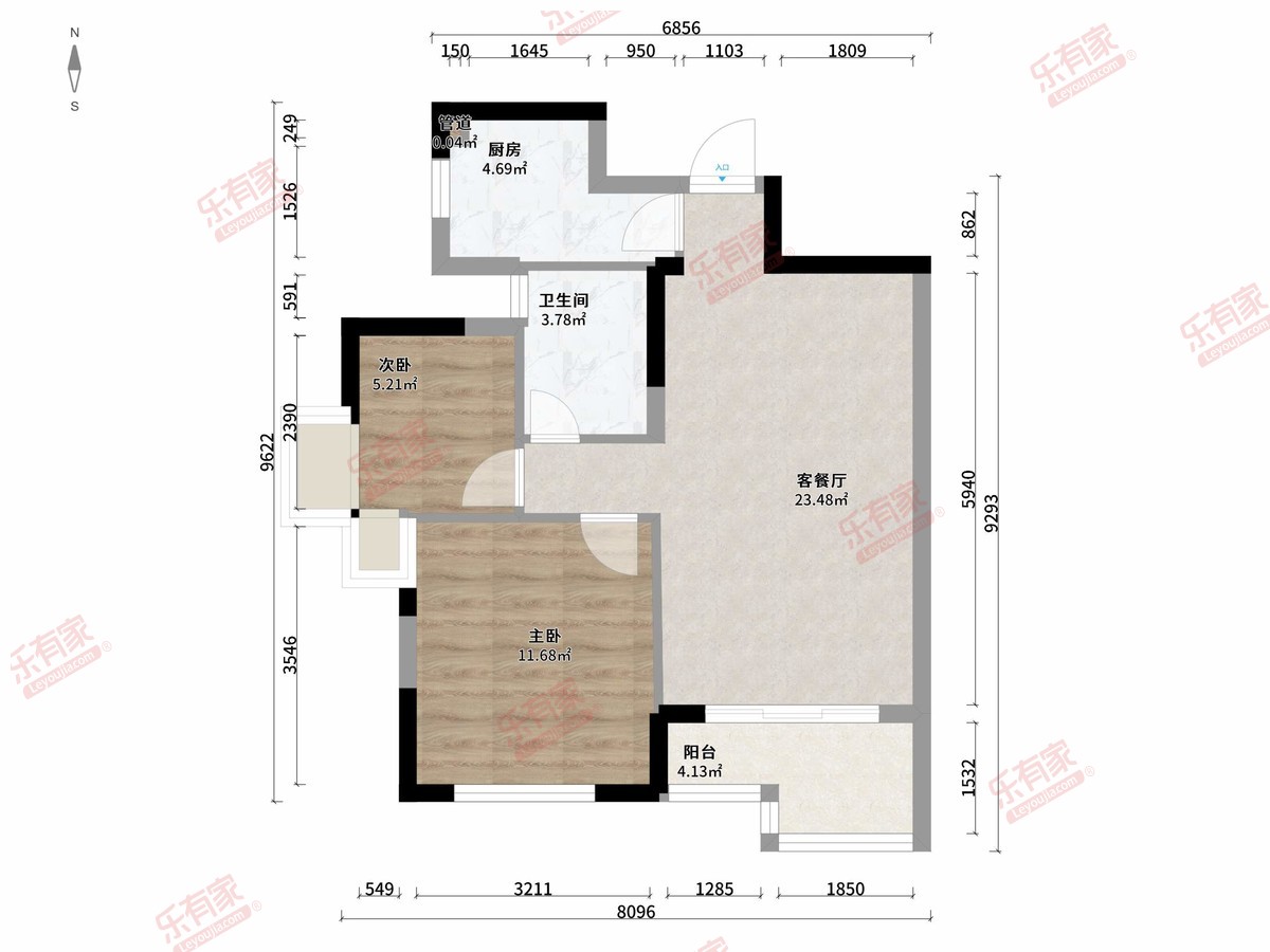 科技生态园5B户型图