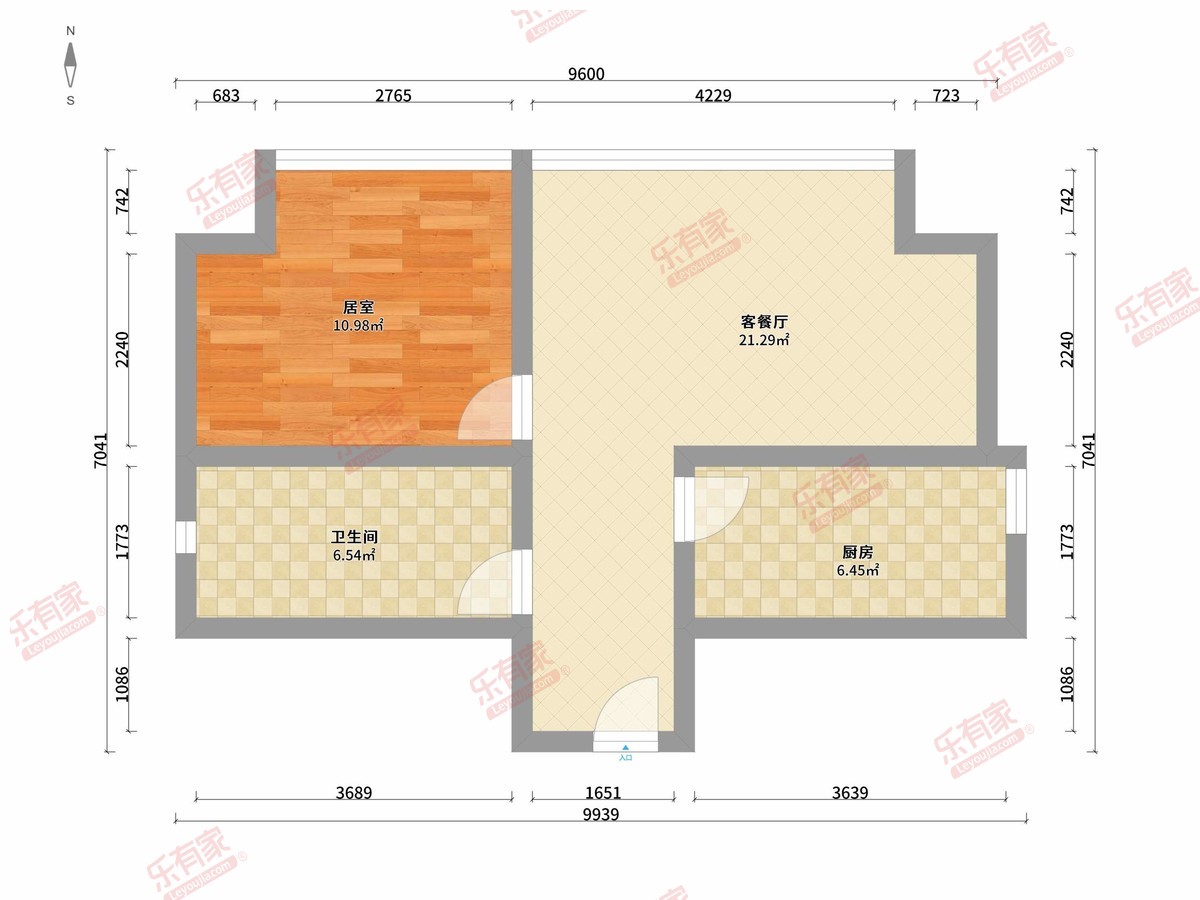 信兴广场附楼户型图