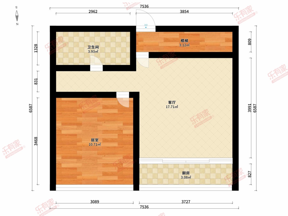 江门越秀滨江·盛悦户型图
