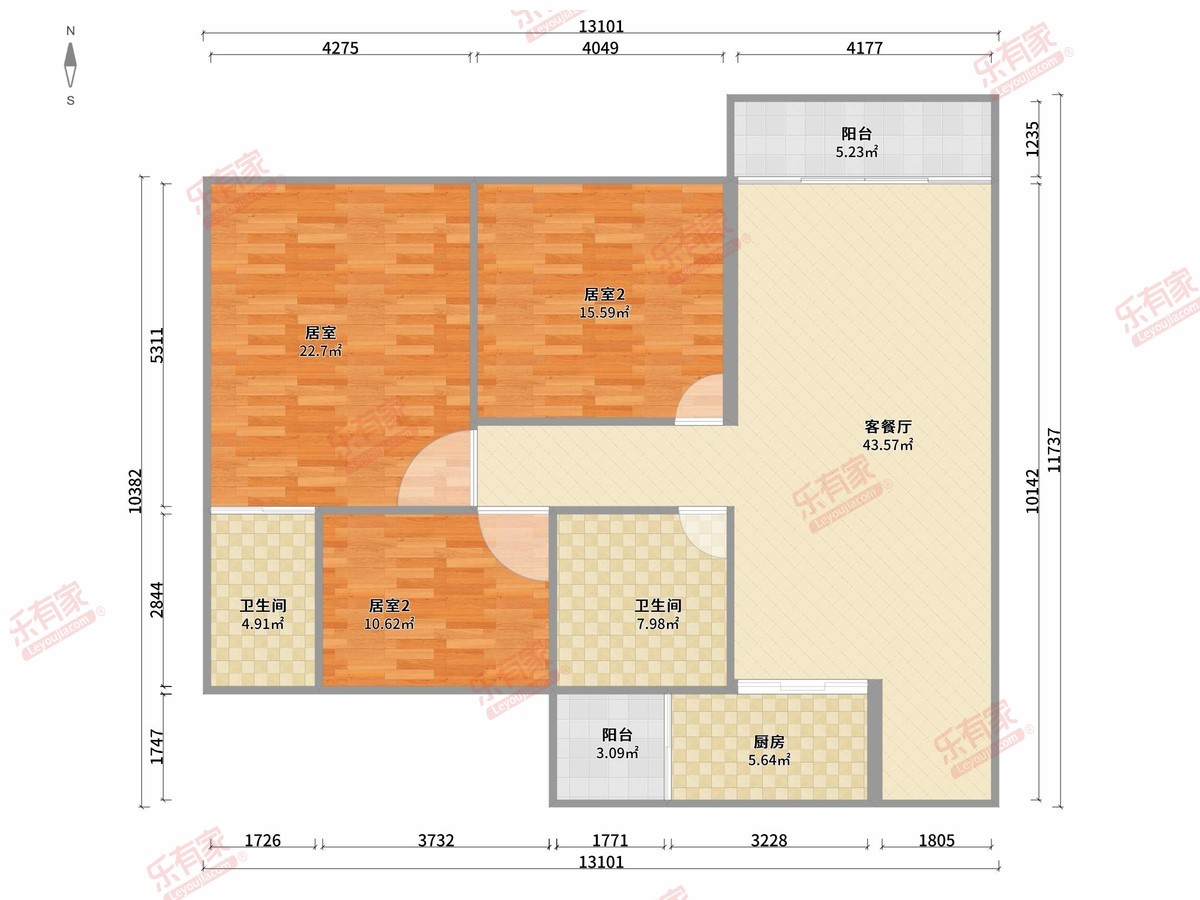 米兰生活雅居户型图